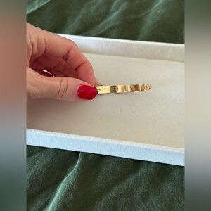 Cartier gold bracelet size 17